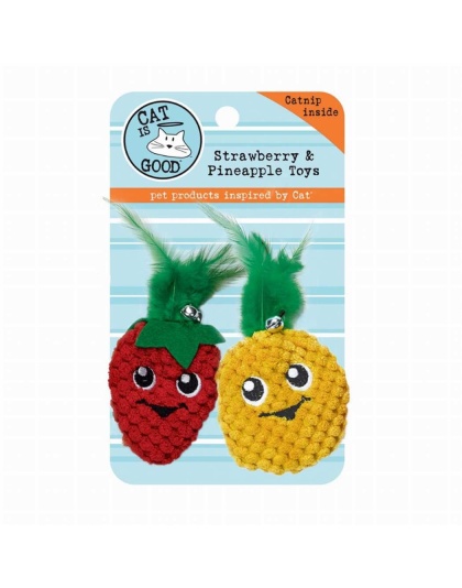 CIG Strawberry & Pineapple Toy 2pk