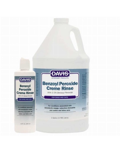 Davis Benzoyl Peroxide Creme Rinse12oz - 12oz