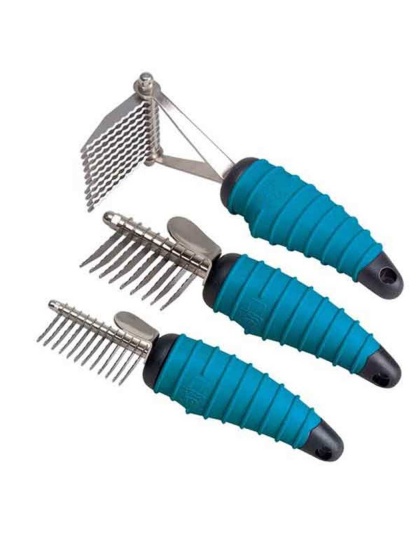 MGT Ergonomic Dematting Rakes 10 Blade