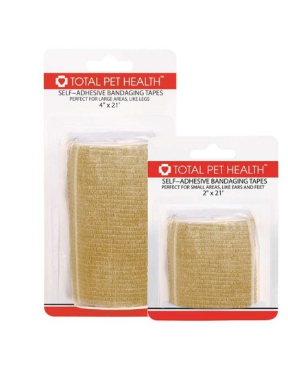 TH  Bandaging Tape 4In Natural - 4in