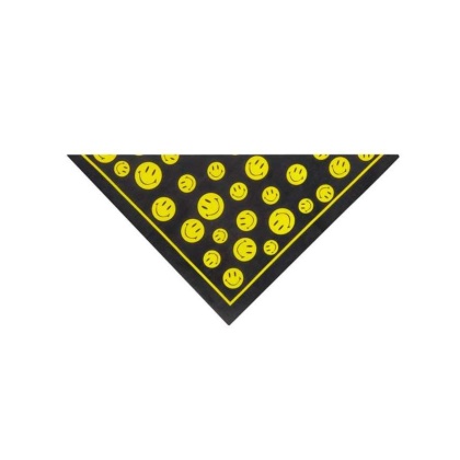 TP Smiley Face Bandana Blk