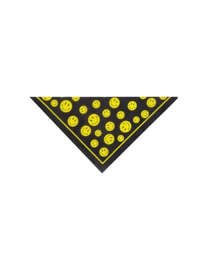 TP Smiley Face Bandana Blk