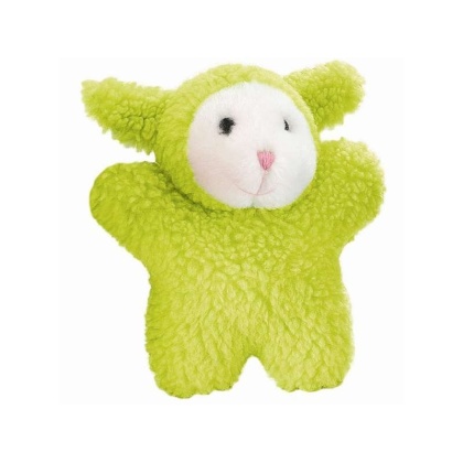 Green - ZA Cuddly Berber Baby Lamb 8In Grn