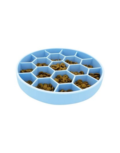 Mr. Peanut's Silicone Slow Feeder Dog Bowl - Medium