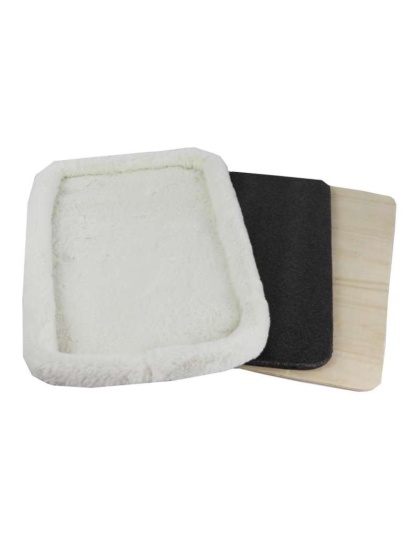 Rhodium Series Faux Fleece Pad with Plywood Base -