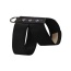 Black - Susan Lanci Designs Crystal Paws Tinkie Harness - Large