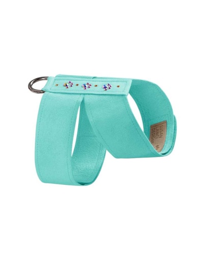 Tiffi Blue - Susan Lanci Designs Crystal Paws Tinkie Harness - Large