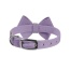 French Lavender - Susan Lanci Designs Nouveau Bow Collar - Large