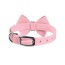 Puppy Pink - Susan Lanci Designs Nouveau Bow Collar - Medium