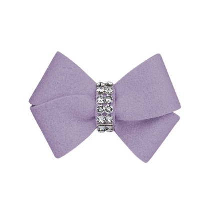 French Lavender - Susan Lanci Designs Nouveau Bow Hair Bow - Small