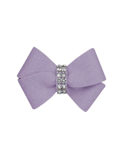 French Lavender - Susan Lanci Designs Nouveau Bow Hair Bow - Small