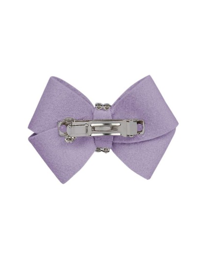 French Lavender - Susan Lanci Designs Nouveau Bow Hair Bow - Small