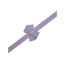 French Lavender - Susan Lanci Designs Nouveau Bow Leash - 4 FT