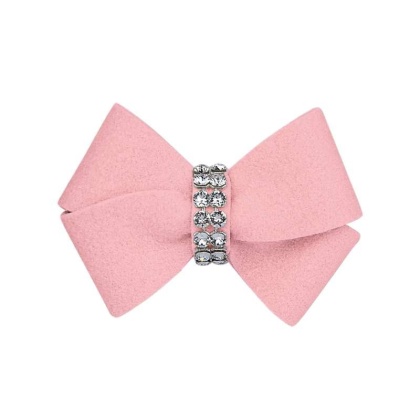 Puppy Pink - Susan Lanci Designs Nouveau Bow Hair Bow - Small