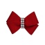 Red - Susan Lanci Designs Nouveau Bow Hair Bow - XS