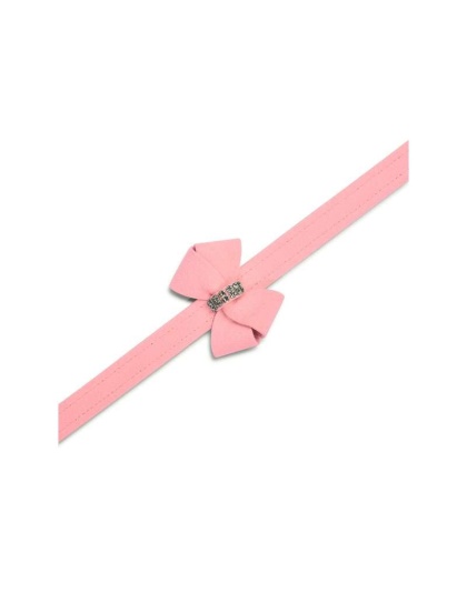 Puppy Pink - Susan Lanci Designs Nouveau Bow Leash - 4 FT