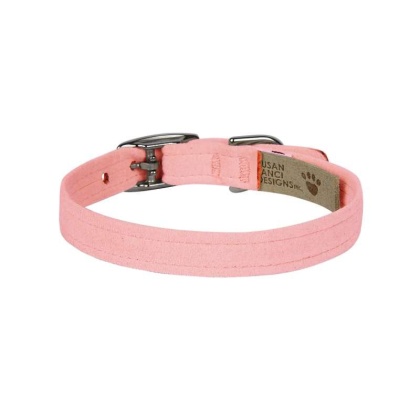 Puppy Pink - Susan Lanci Designs Plain Collar - XL