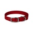 Red - Susan Lanci Designs Plain Collar - Small