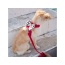 Red - Susan Lanci Designs Plain Leash - 4 FT