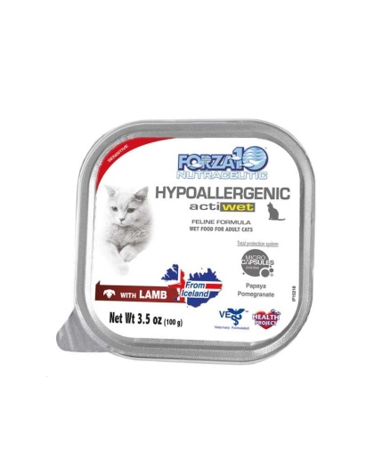 Forza10 Actiwet Hypoallergenic Canned Cat Food - 3.5-oz