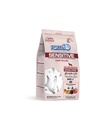 Forza10 Sensitive Ear Plus - 25 lb bag