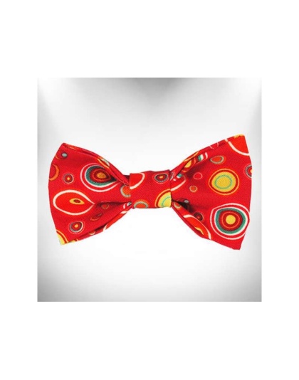 Red - Martini Dog Bow Tie