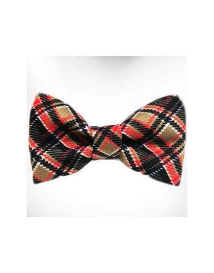 Gatsby - Plaid Dog Bow Tie