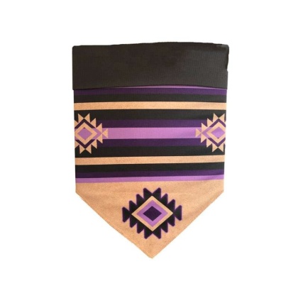 Pow Wow Pink/Purple - Reversible Sport Bandanas  - Large