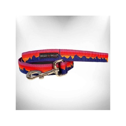 Mountain Purple  - Dog Leash - REGULAR 1" width- 5' long