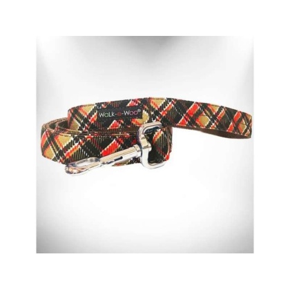 Gatsby - Plaid Dog Leads  - REGULAR Lead 1" width- 5' length