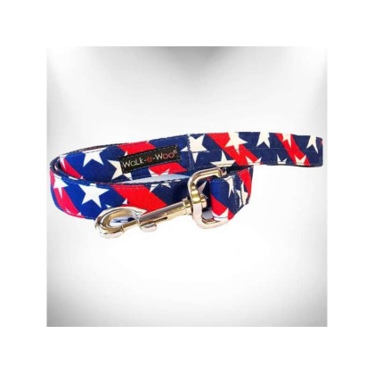 Stars & Stripes Dog Leads  - REGULAR Lead 1" width- 5' length