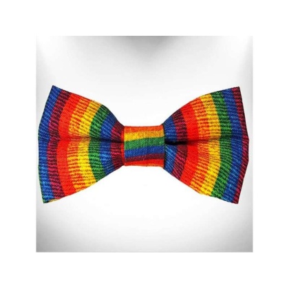 Rainbow Pride  - Dog Bow Tie