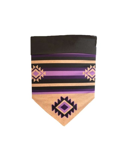 Purple Sky/Pow Wow Pink - Sport Bandana  - Large