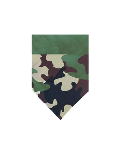 Camo/Green - Sport Bandana  - Small