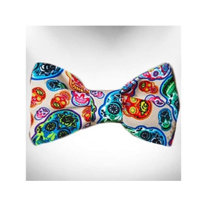 Day of the Dead - Tattoo Dog Bow Tie