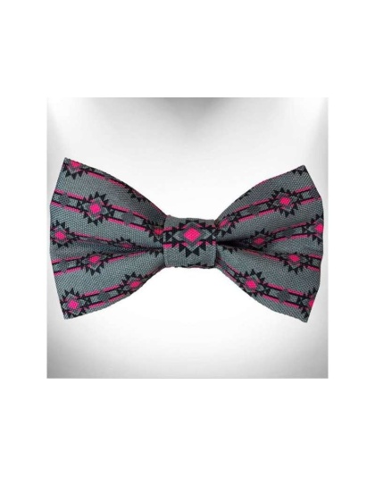 Pow Wow Pink - Southwestern Bow Tie