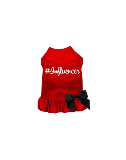 RED - #Influencer Dress - Large