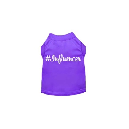 PURPLE - #Influencer Shirt - X Small