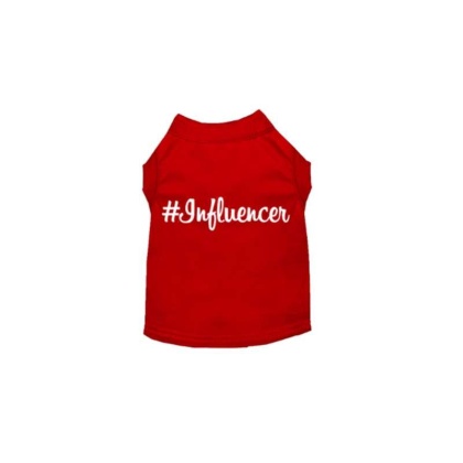 RED - #Influencer Shirt - 2X Large