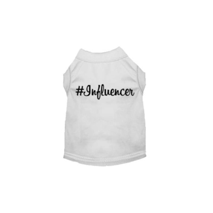 WHITE - #Influencer Shirt - 2X Large