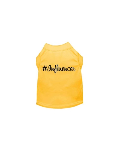 YELLOW - #Influencer Shirt - 2X Large