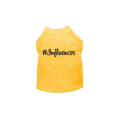 YELLOW - #Influencer Shirt - 3X Large