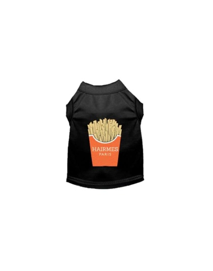 A Side of Hairmes French Fries Dog Shirt - X Small