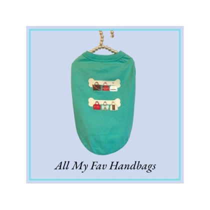 All My Fav Handbags- Dog Tee - Large