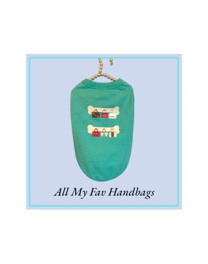 All My Fav Handbags- Dog Tee - Large