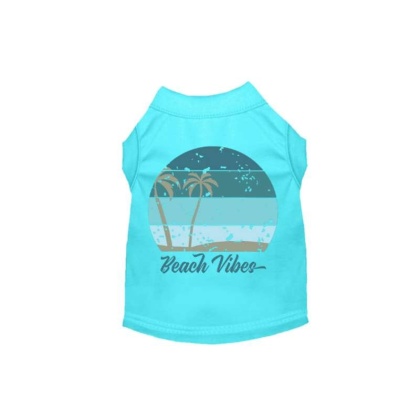 BLUE - Beach Vibes Tee - Medium