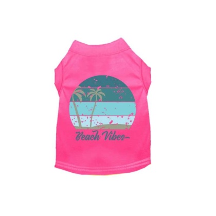 PINK - Beach Vibes Tee - 2X Large