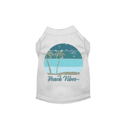 WHITE - Beach Vibes Tee - 2X Large