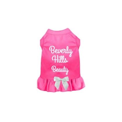 PINK - Beverly Hills Beauty Dog Dress - Large