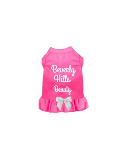 PINK - Beverly Hills Beauty Dog Dress - Medium